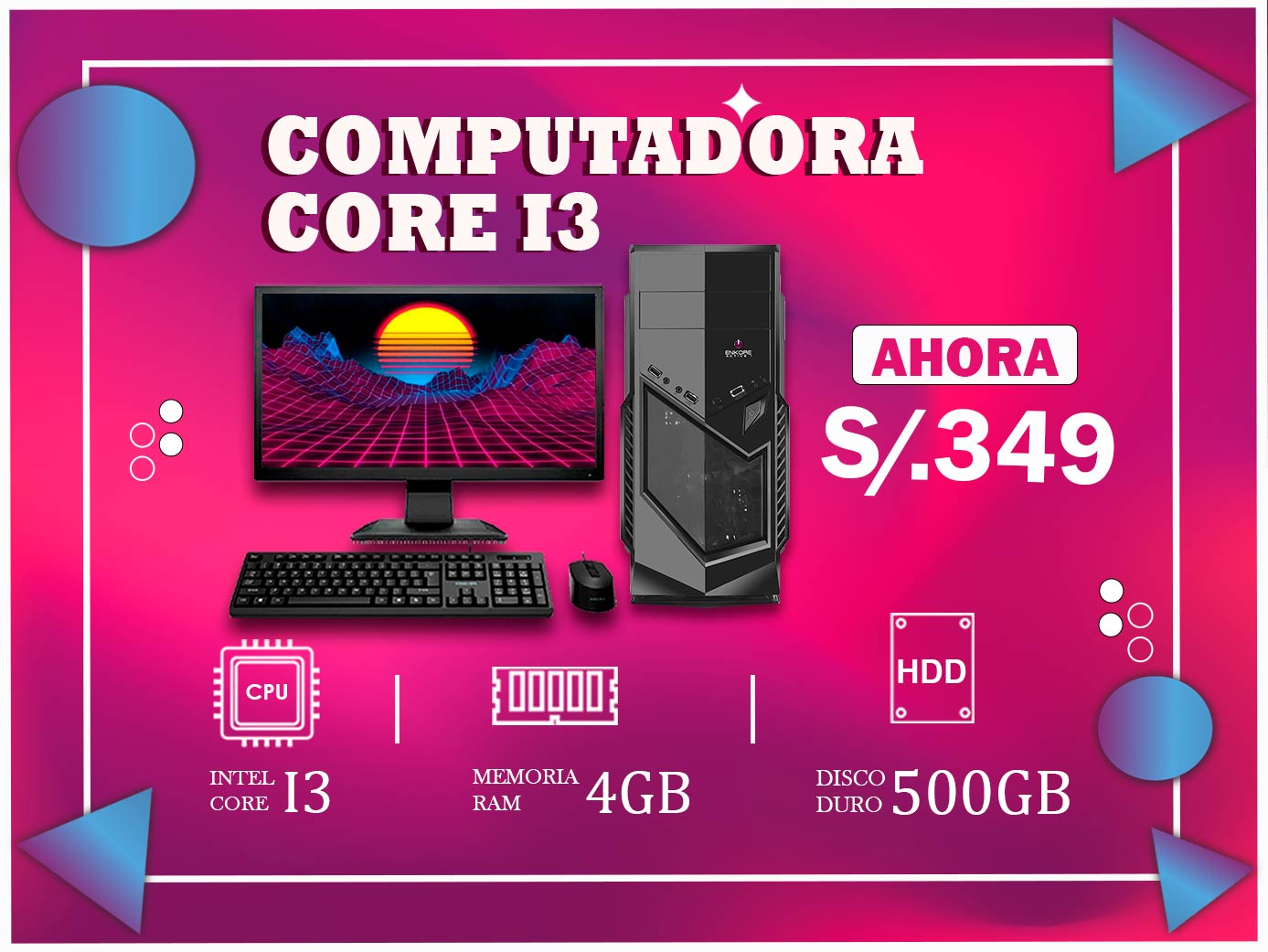 computadora core i3