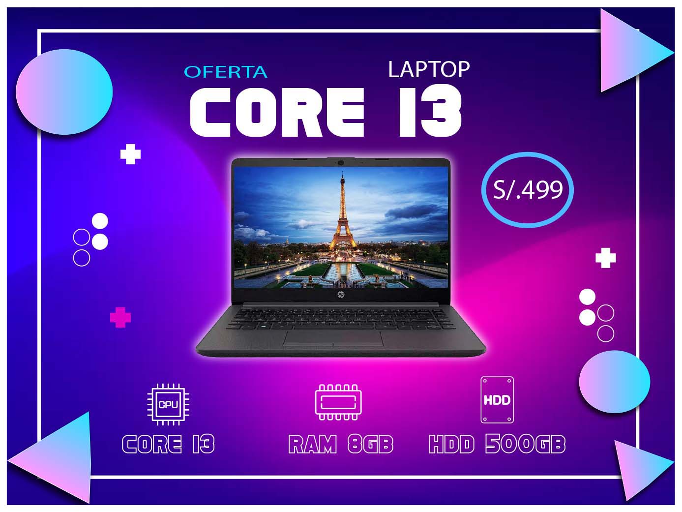 computadora core i3